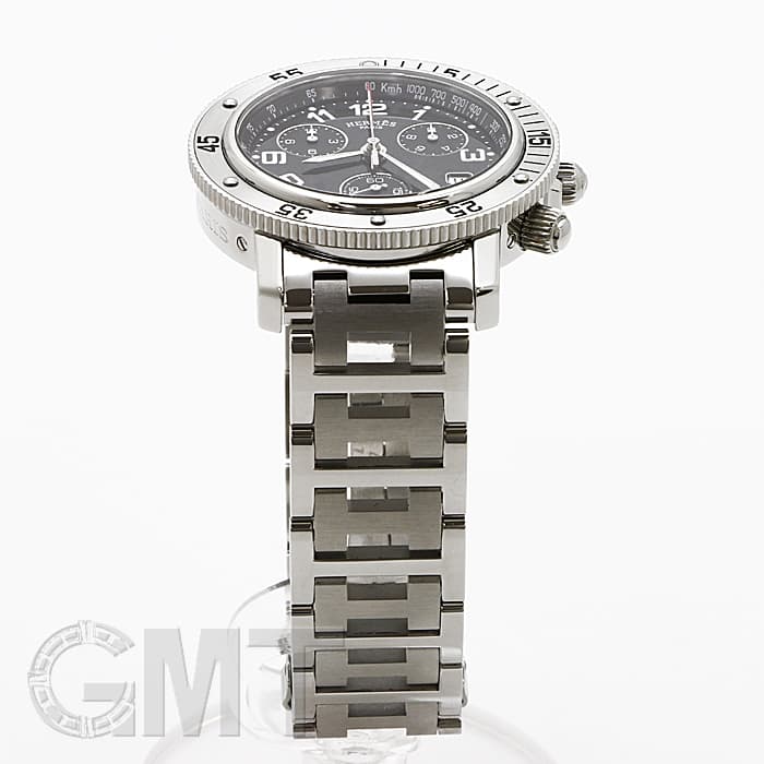 中古)HERMES エルメス クリッパー クロノグラフ クォーツ CL2.910.330