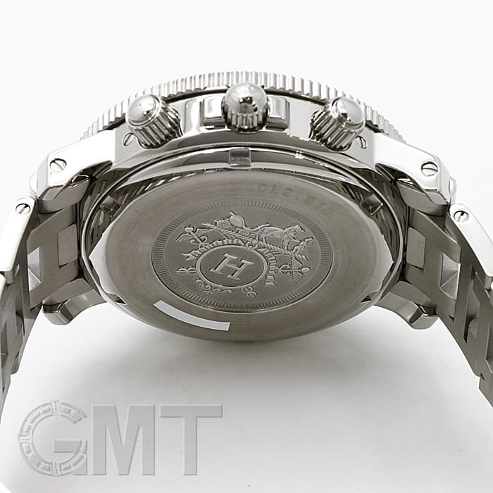 中古)HERMES エルメス クリッパー クロノグラフ クォーツ CL2.910.330