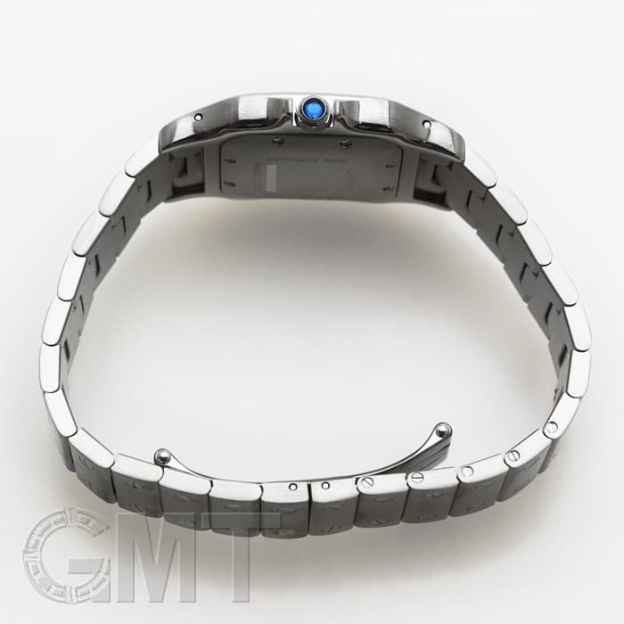カルティエ　サントスガルベLM 　コマ　16mm 中古)CARTIER カルティエ サントス ガルベ LM W20040D6（商品ID