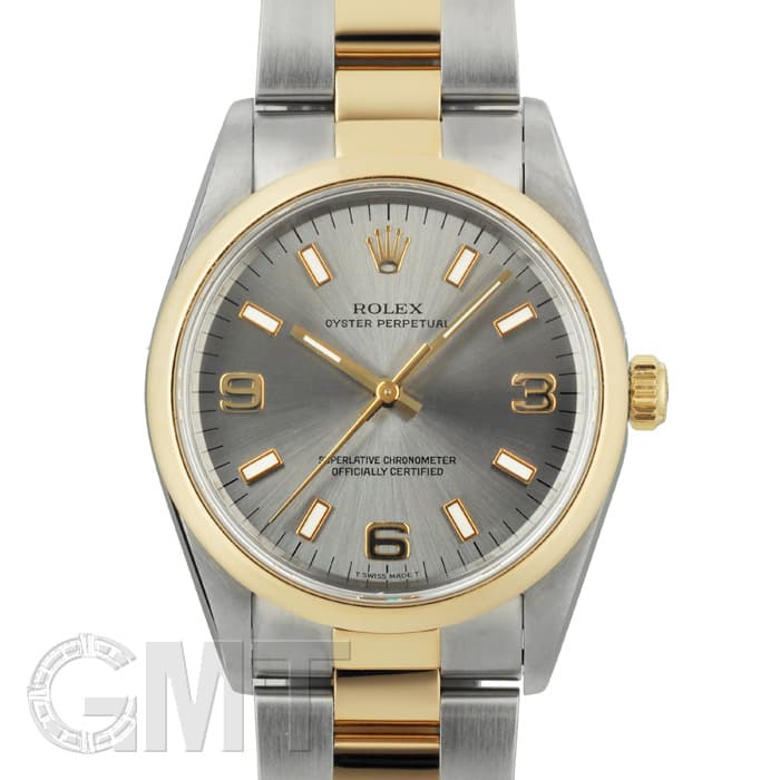 グスタフページです 中古)ROLEX ロレックス オイスターパーペチュアル 14203 グレー W番