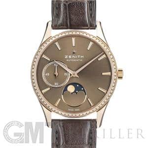 中古)ZENITH ゼニス エリート ウルトラシン ムーンフェイズ
