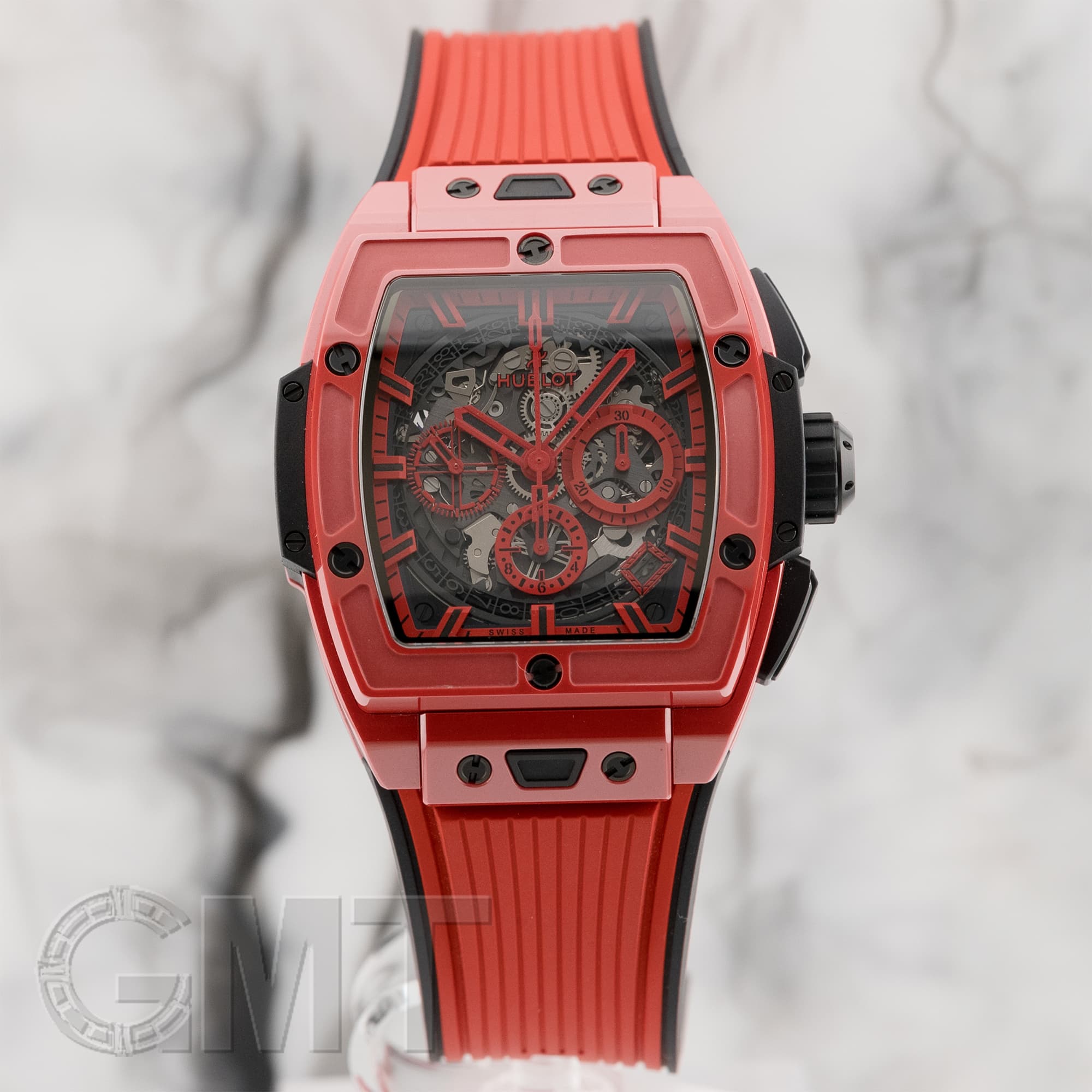 中古)HUBLOT ウブロ スピリット オブ ビッグバン レッドマジック 42mm