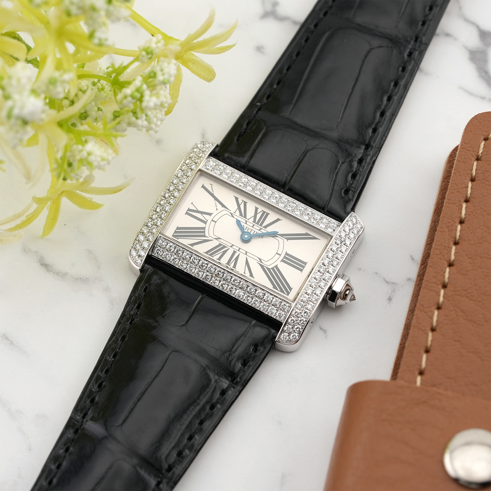 中古)CARTIER カルティエ タンク ディヴァン ミニ WA301236（商品ID