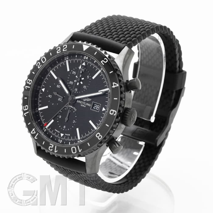 BREITLING ブライトリング ブラックラバーベルト 22-20 ブラック 新品)BREITLING ブライトリング クロノライナー ブラックラバーベルト