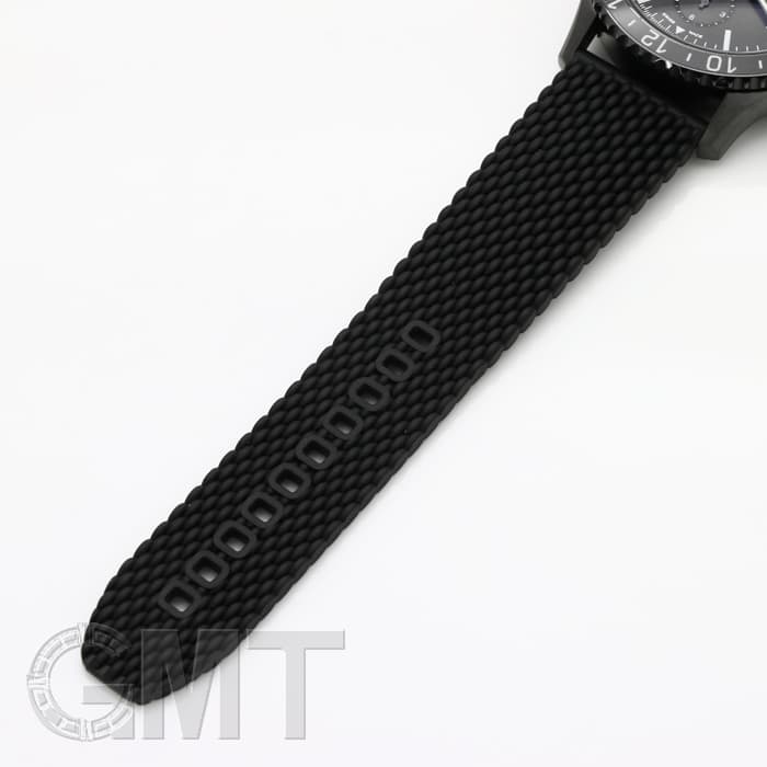 ブライトリングベルト　22−20 ブラック 新品)BREITLING ブライトリング クロノライナー ブラックラバー