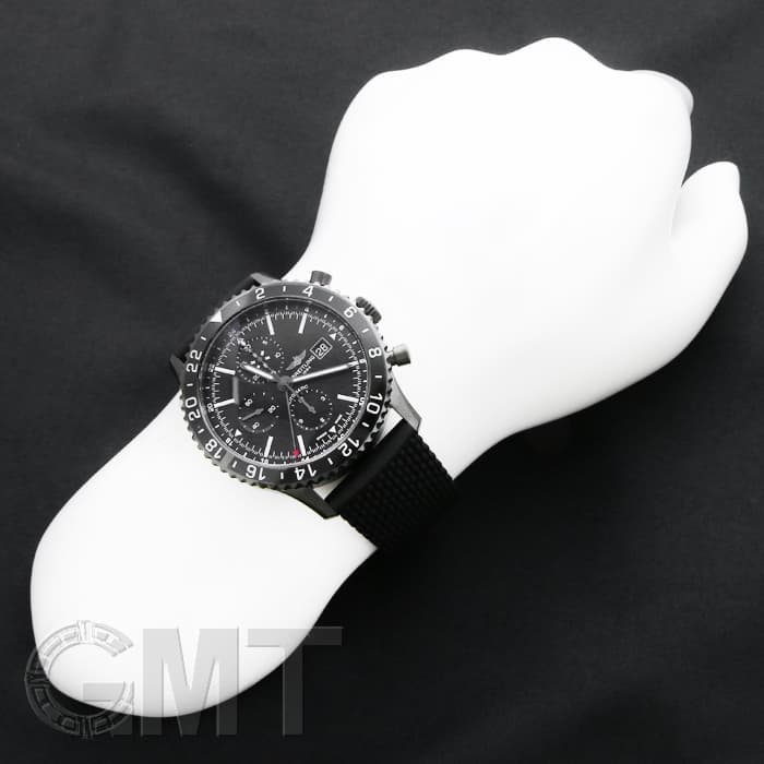 新品)BREITLING ブライトリング クロノライナー ブラックラバーベルト