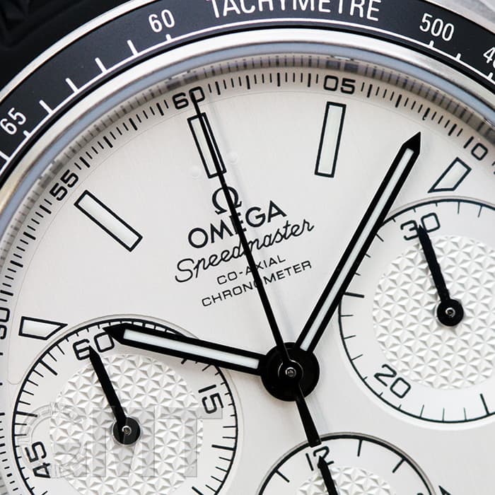 新品)OMEGA オメガ スピードマスター レーシング シルバー ラバー