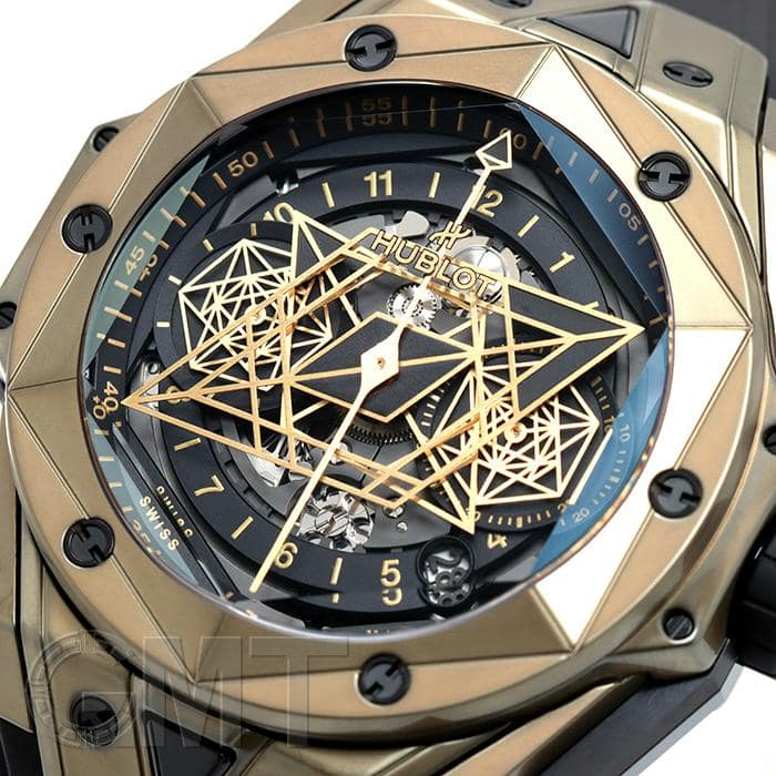 新品)HUBLOT ウブロ ビッグバン サンブルー II マジックゴールド 418