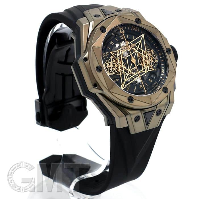 新品)HUBLOT ウブロ ビッグバン サンブルー II マジックゴールド 418