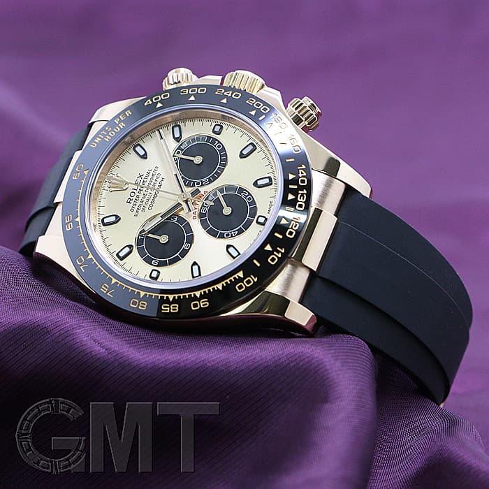 中古　掛け時計　ロレックス　デイトナ 中古)ROLEX ロレックス デイトナ 116518LN シャンパン/ブラック ラバー