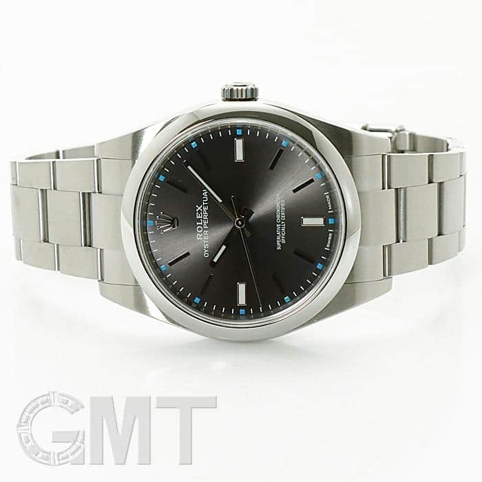 中古)ROLEX ロレックス オイスターパーペチュアル 39 114300 ダーク