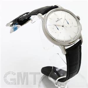 アーツ 新品)ZENITH ゼニス エリート クロノグラフ クラシック シルバー