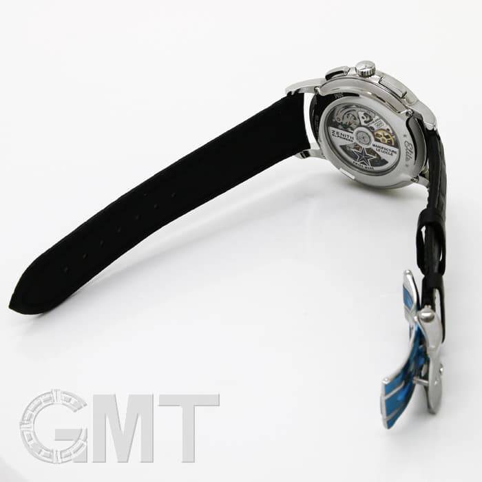 新品)ZENITH ゼニス エリート クロノグラフ クラシック シルバー