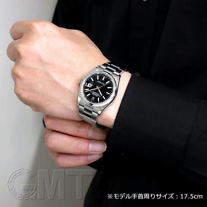 中古)ROLEX ロレックス デイトジャスト 36 126200 ブラック 中古)ROLEX ロレックス デイトジャスト 36 126200 ブラック