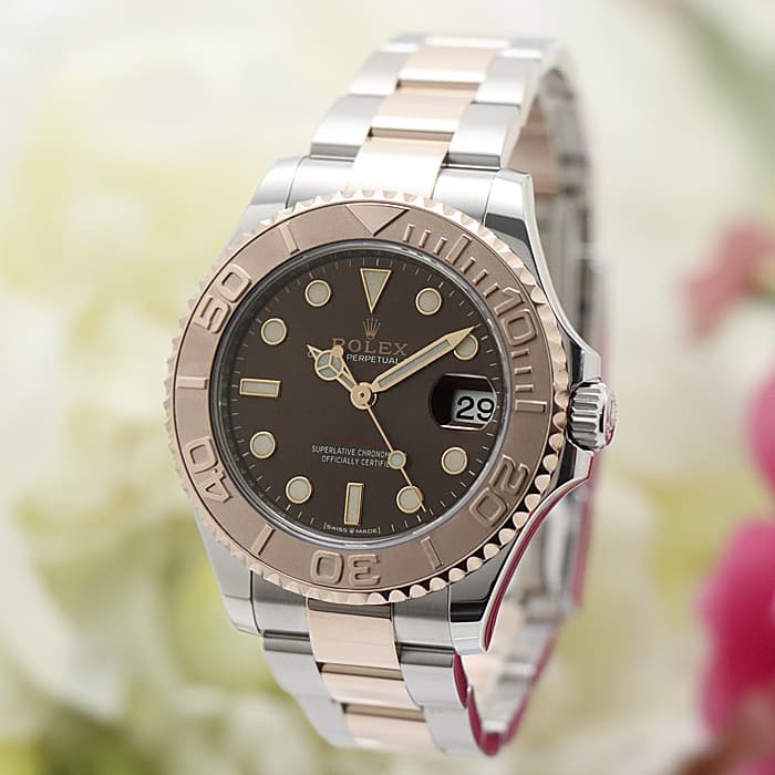 中古)ROLEX ロレックス ヨットマスター 37 268621 チョコレート（商品