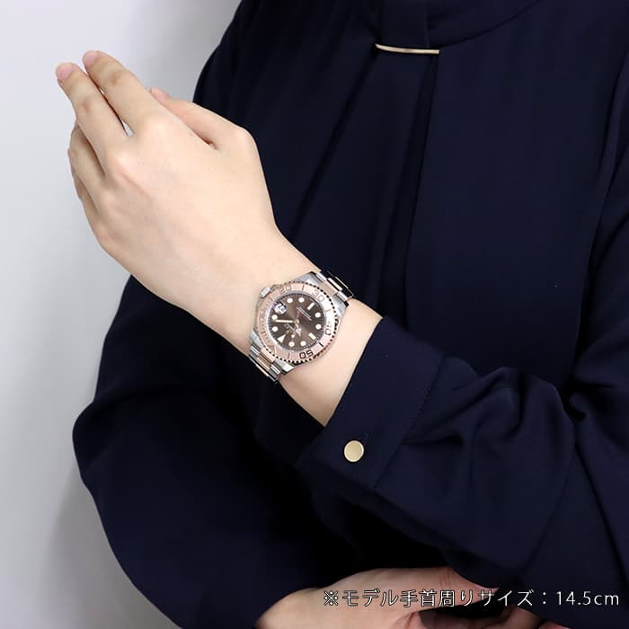 中古)ROLEX ロレックス ヨットマスター 37 268621 チョコレート（商品