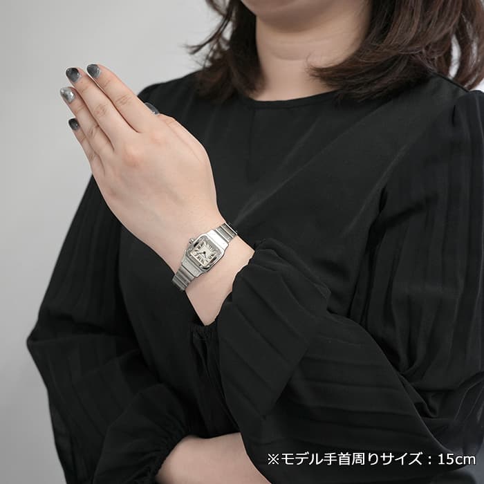中古)CARTIER カルティエ サントス ガルベ SM W20056D6（商品ID