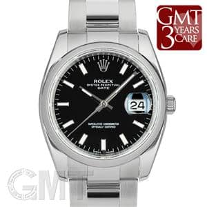 ROLEX ロレックス オイスターパーペチュアル&デイト 115200 ブラック メイン
