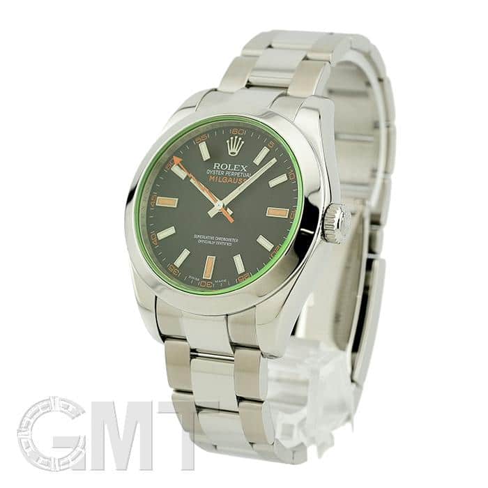 中古)ROLEX ロレックス ミルガウス 116400GV ブラック（商品ID