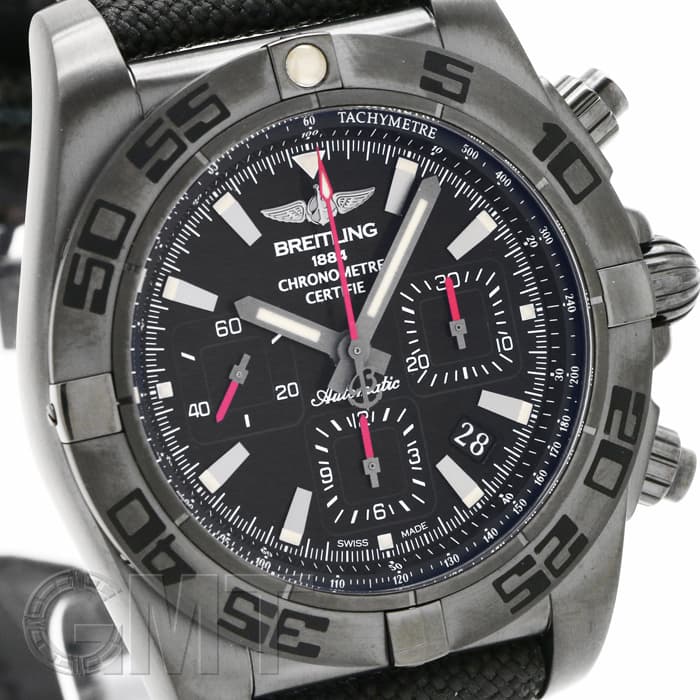 ブライトリング ブラックレザー 24mm幅 中古)BREITLING ブライトリング プロフェッショナル クロノ