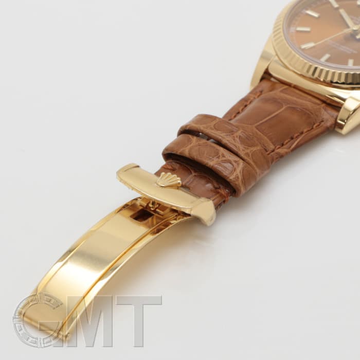中古)ROLEX ロレックス デイデイト 118138 コニャック（商品ID