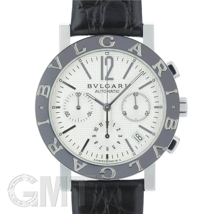 中古)BVLGARI ブルガリ ブルガリ・ブルガリ クロノグラフ 38mm