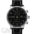 IWC インターナショナルウォッチカンパニー ポルトギーゼ クロノグラフ （バックル） IW371447 ブラック 【保証書日付2年以内限定】