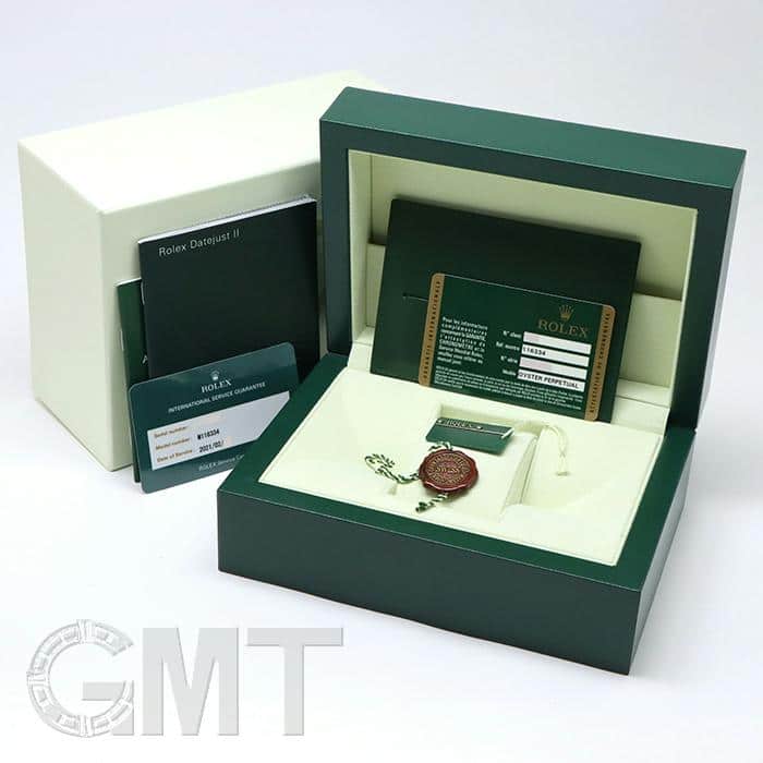 中古)ROLEX ロレックス デイトジャスト II 116334 ブラック（商品ID