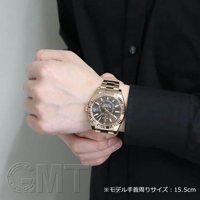 未使用)ROLEX ロレックス スカイドゥエラー 326935 チョコレート