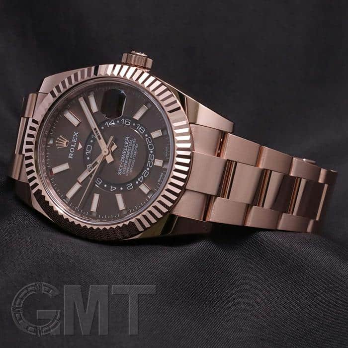 未使用)ROLEX ロレックス スカイドゥエラー 326935 チョコレート