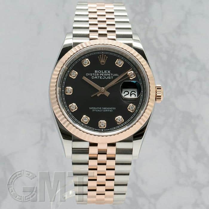 中古)ROLEX ロレックス デイトジャスト 36 126231G ブラック