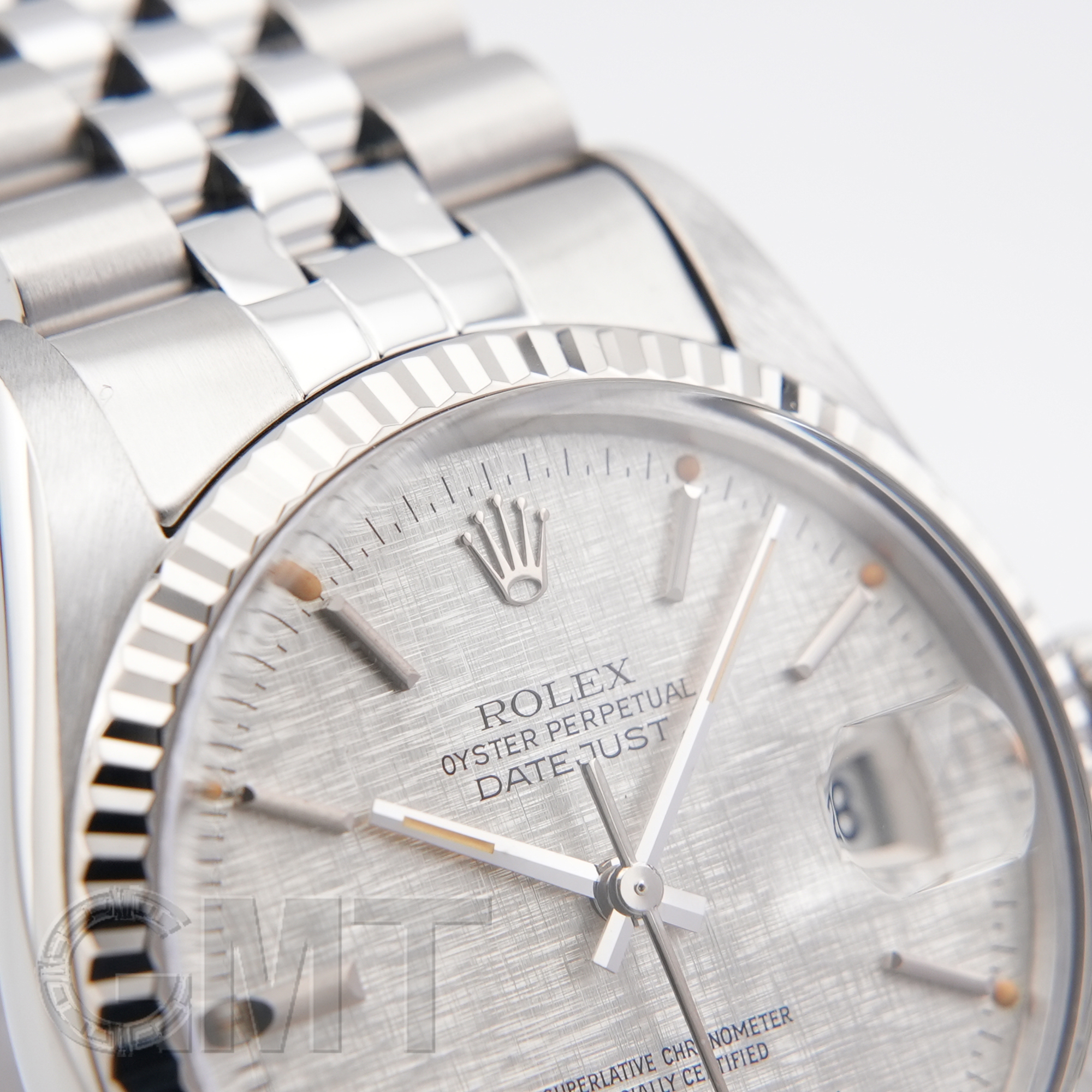 中古)ROLEX ロレックス デイトジャスト 16014 シルバーモザイク（商品