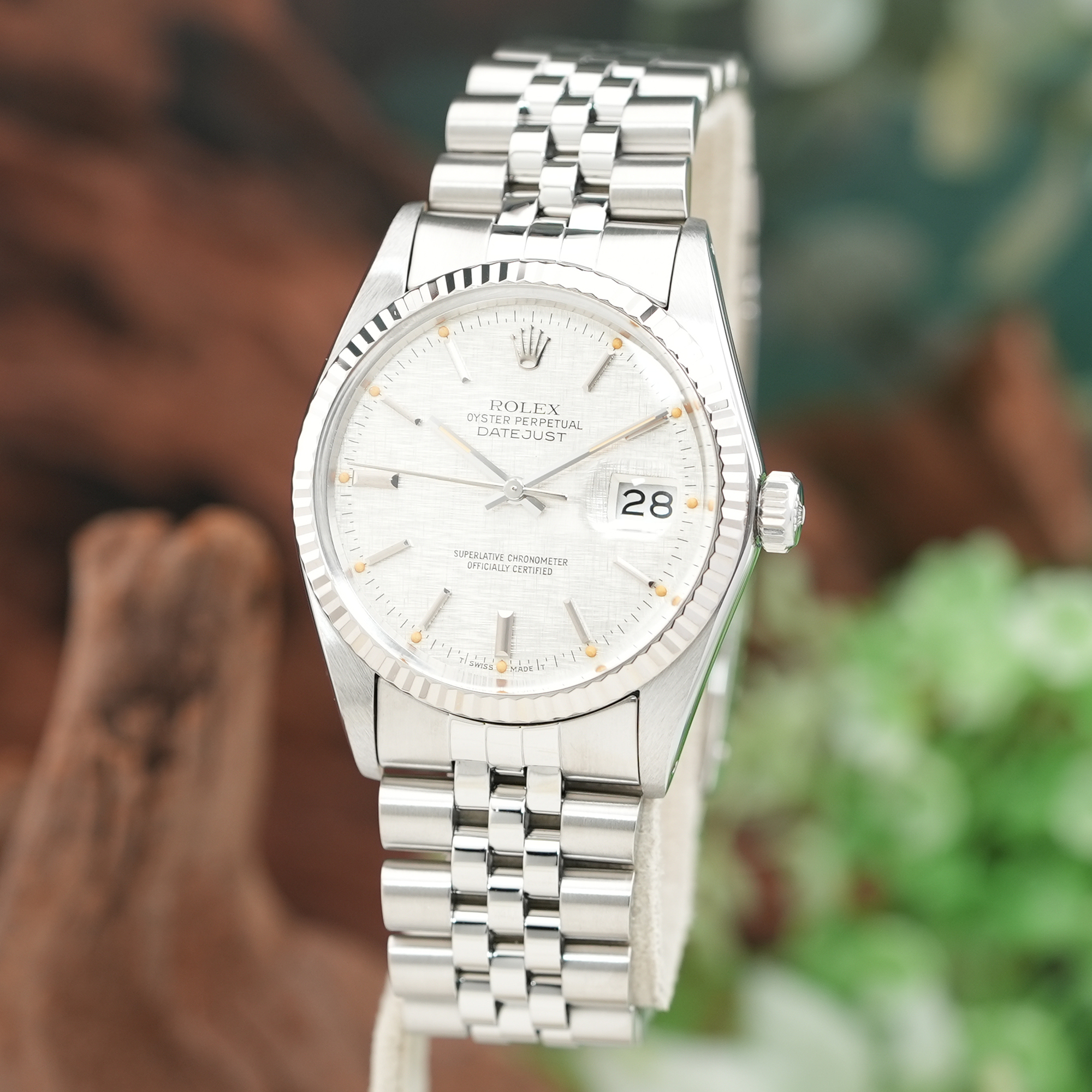 ♥️専用ページ♥️ 中古)ROLEX ロレックス デイトジャスト 16014 シルバーモザイク（商品