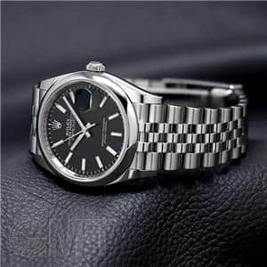 中古)ROLEX ロレックス デイトジャスト 36 126200 ブラック ジュビリー