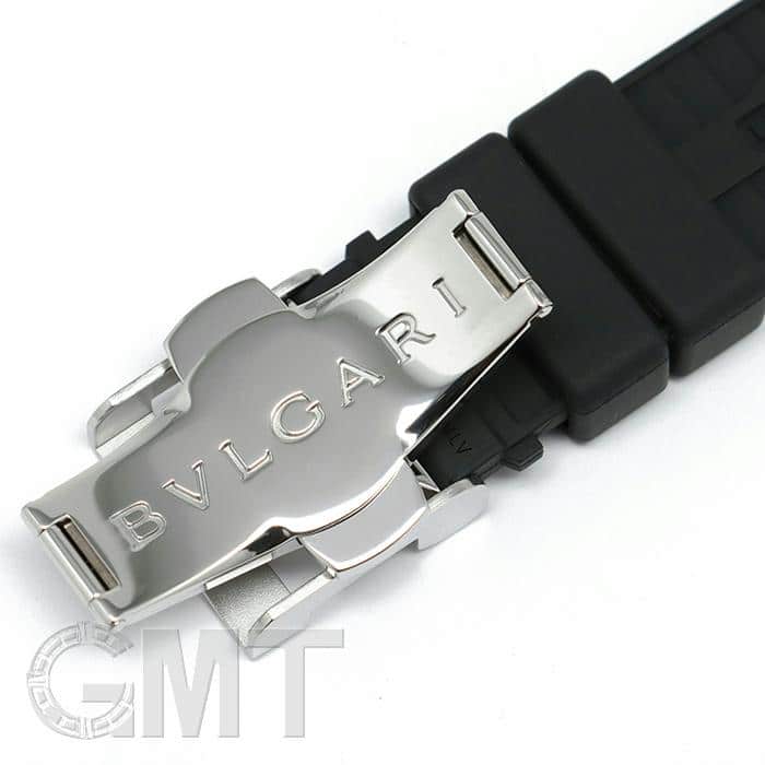 中古)BVLGARI ブルガリ ディアゴノ カリブロ303 クロノグラフ 101879