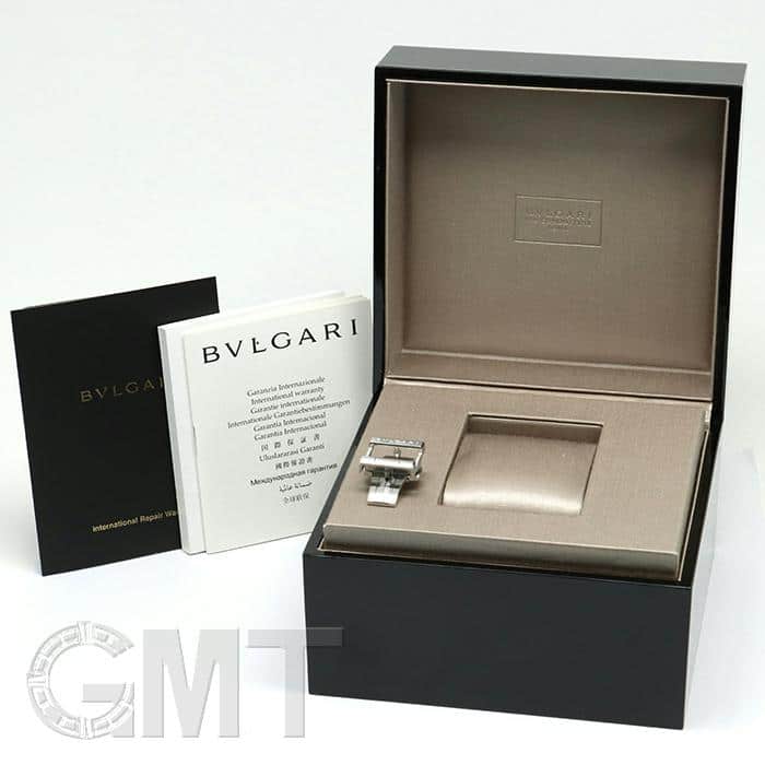 中古)BVLGARI ブルガリ ディアゴノ カリブロ303 クロノグラフ 101879