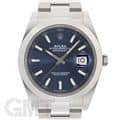 ROLEX ロレックス デイトジャスト 41 126300 ブルー オイスターブレスレット