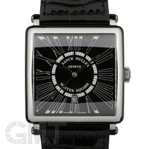FRANCK MULLER フランク・ミュラー マスタースクエア 6000KSCD  SS　ブラック メイン