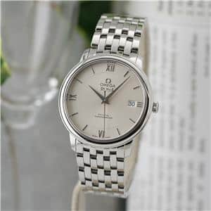 OMEGA オメガ デ・ヴィル プレステージ コーアクシャル36.8mm シルバー 424.10.37.20.02.001 メイン