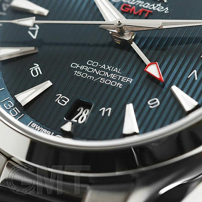 新品)OMEGA オメガ シーマスター アクアテラ 150M コーアクシャル GMT