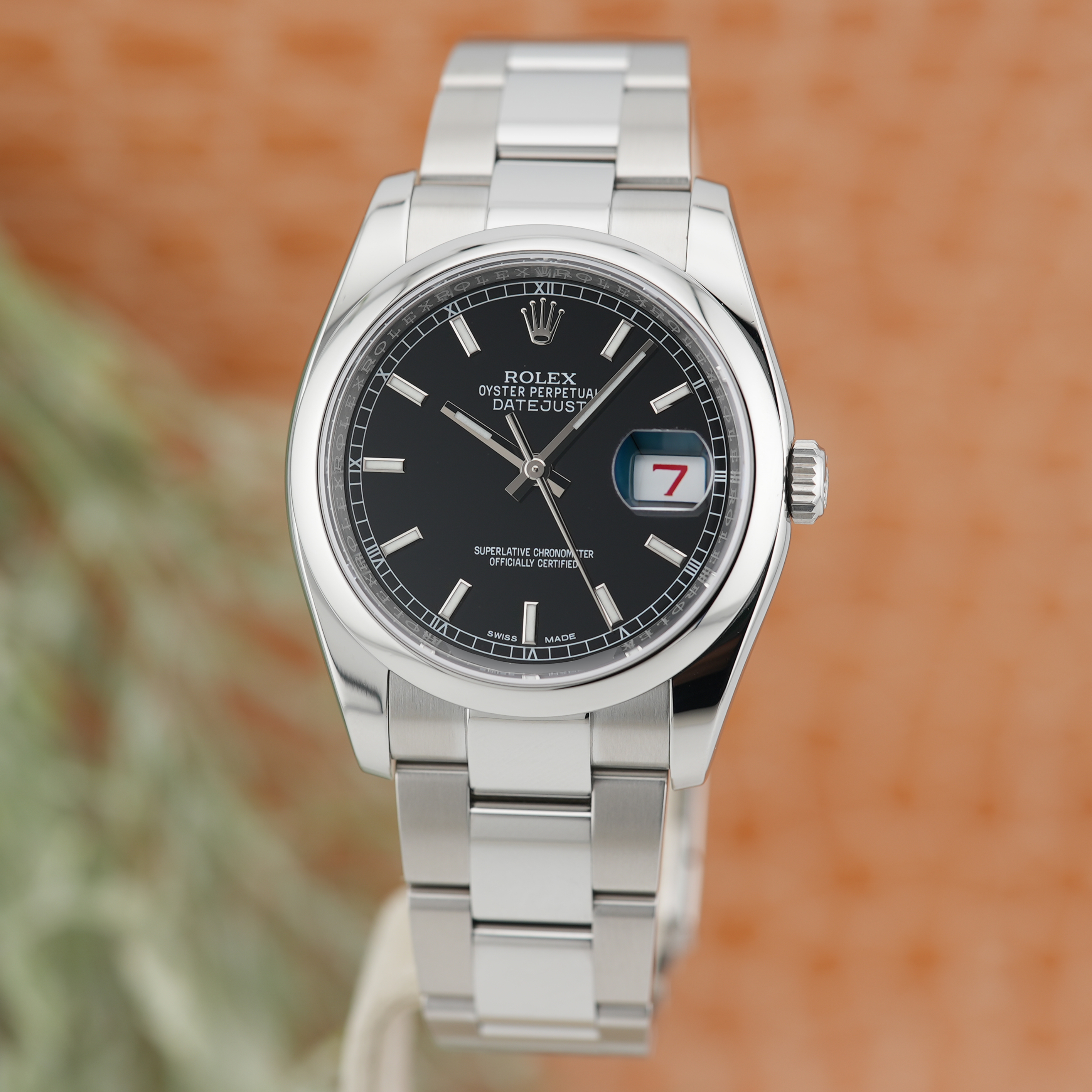 中古)ROLEX ロレックス デイトジャスト 116200 ブラック（商品ID