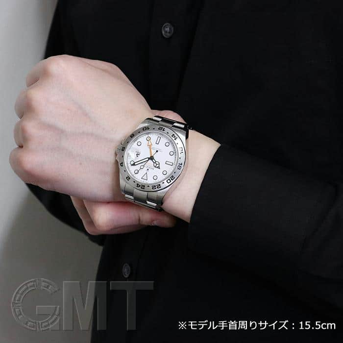 中古)ROLEX ロレックス エクスプローラー II 216570 ホワイト（商品ID
