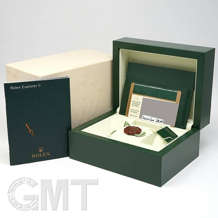中古)ROLEX ロレックス エクスプローラー II 216570 ホワイト（商品ID