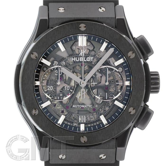 初売り初売り 中古)HUBLOT ウブロ クラシック フュージョン アエロ 時計