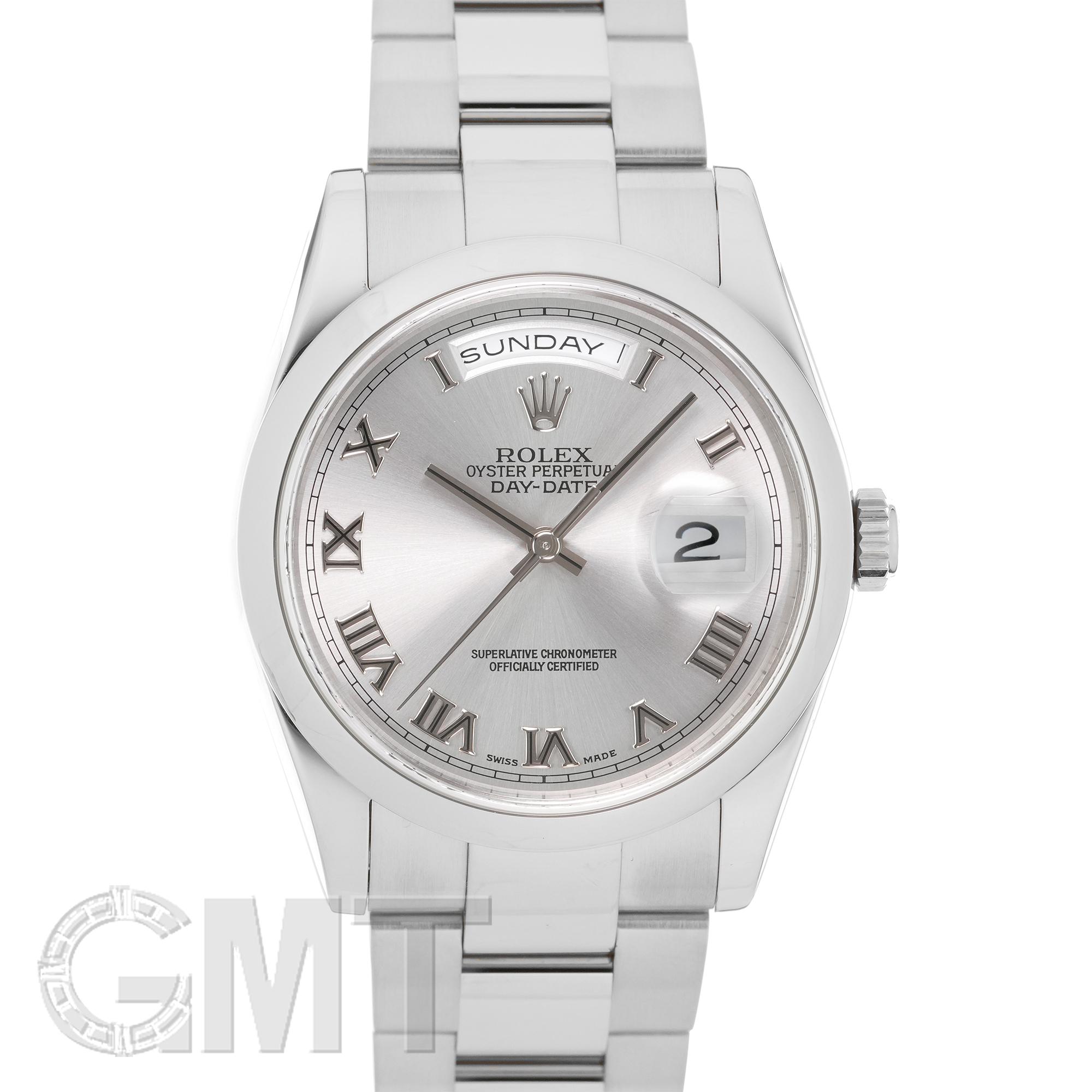gmgmgmさま専用！ 中古)ROLEX ロレックス デイデイト 118209 グレーローマ（商品ID