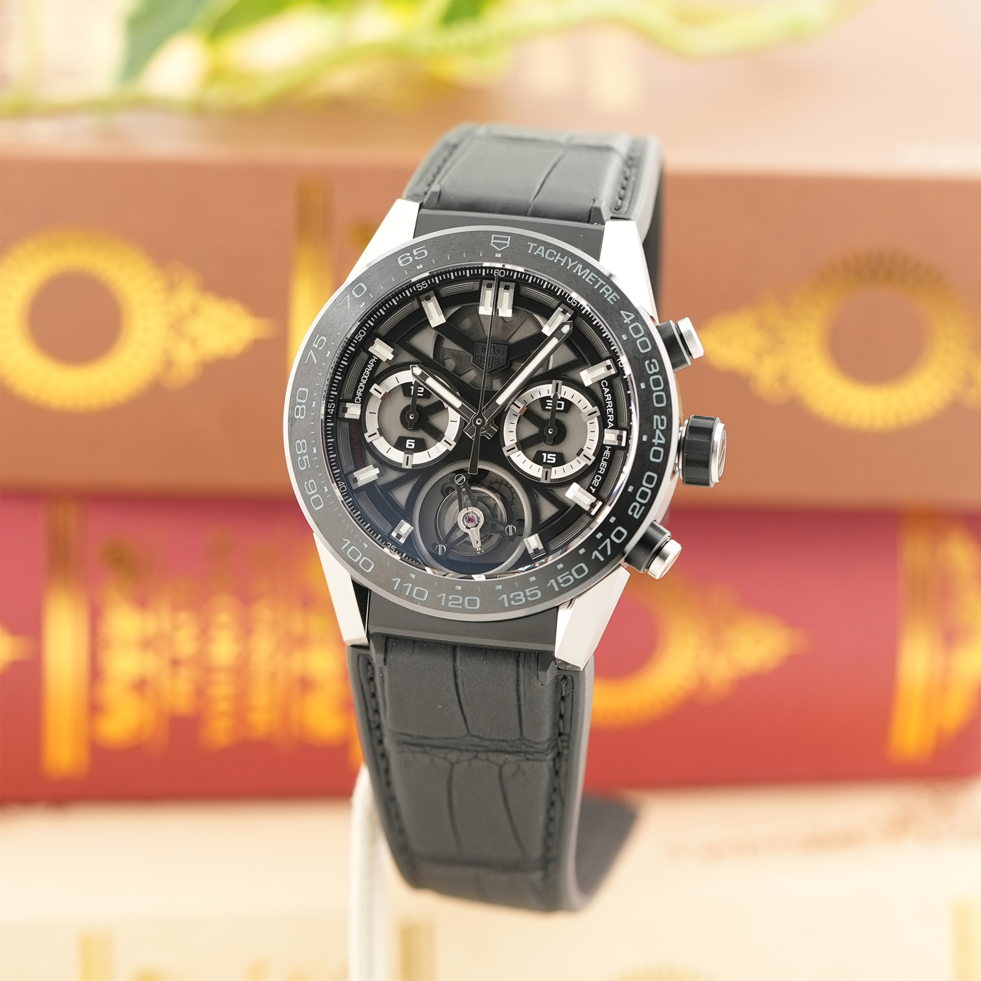 新品)TAG HEUER タグ・ホイヤー カレラ トゥールビヨン クロノグラフ
