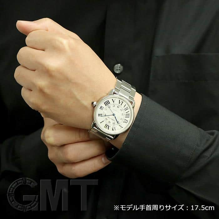 カルティエ Cartier ロンド ソロ W670104   クォーツ 腕時計 レディース 白 W6701004 シルバー Cartier（カルティエ）ロンドソロ ドゥカルティエ