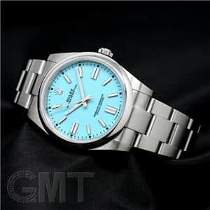 ROLEX ロレックス オイスターパーペチュアル 41 124300 ターコイズブルー メイン