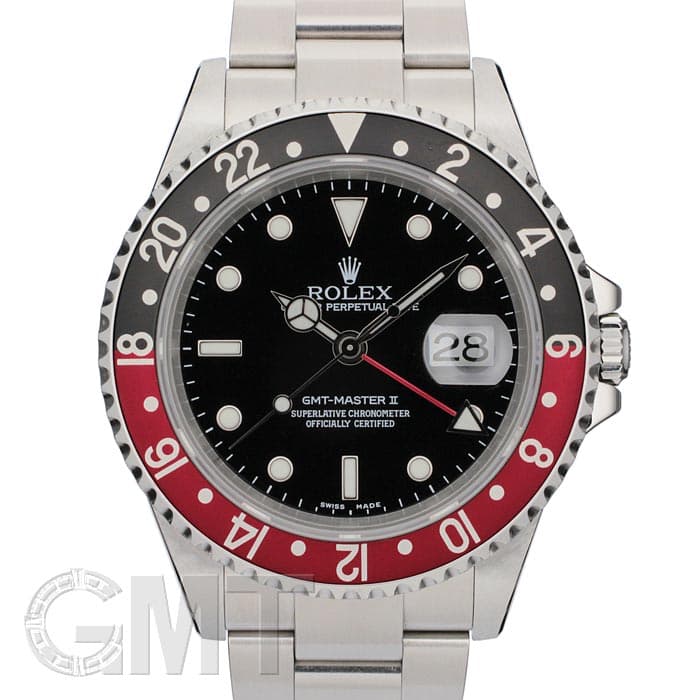 ⭐️正規品 ロレックス GMTマスターII 16710用 純正クラスプ中古♪ 中古)ROLEX ロレックス GMTマスター II Ref.16710 ブラック/レッド