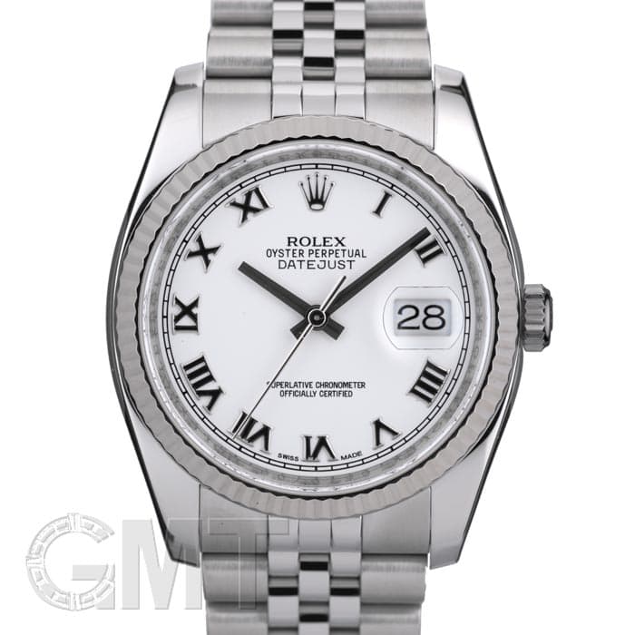 ロレックス ROLEX デイトジャスト ダイヤ付 Ref.116234G M番 OH済 自動巻 メンズ 腕時計 mo 【中古】 ロレックス - オイスター パーペチュアル デイトジャスト | ROLEX